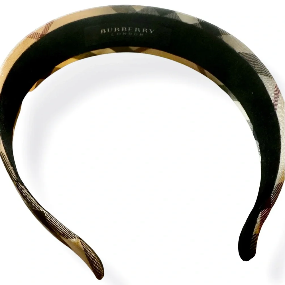 Vintage BURBERRY Nova Check Headband - 100% Authentic - Retailed for $275 - Y2K✨ - Picture 4 of 4
